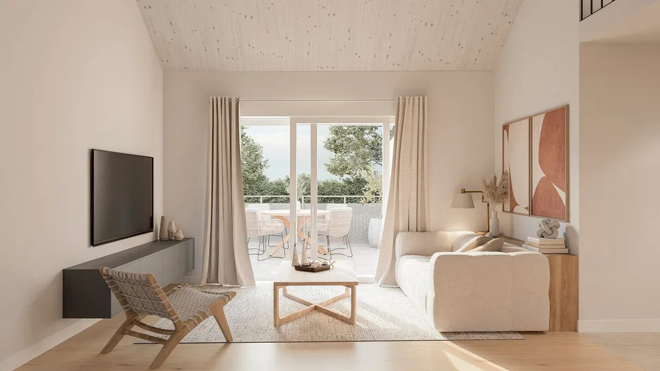 Neue 2.5-Zimmer-Wohnung mit Balkon in Missy