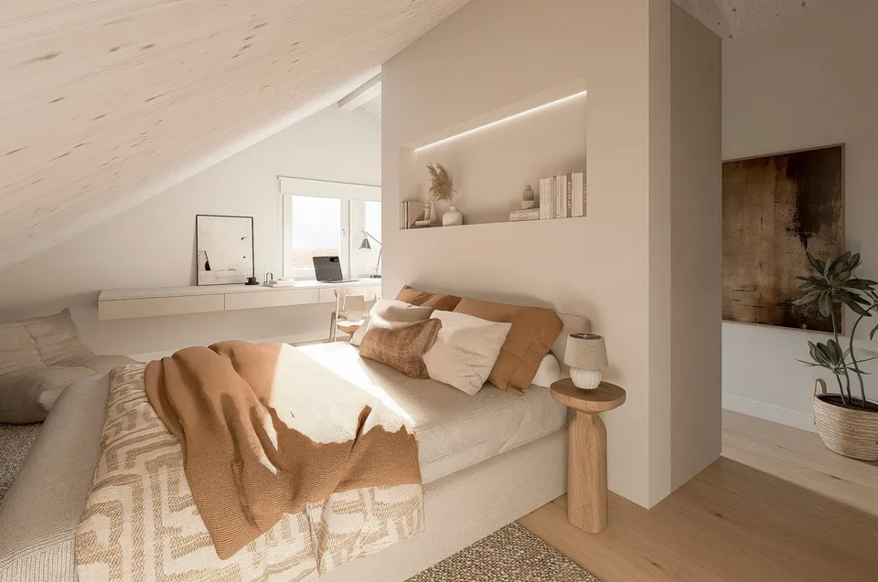 Neue 2.5-Zimmer-Wohnung mit Balkon in Missy