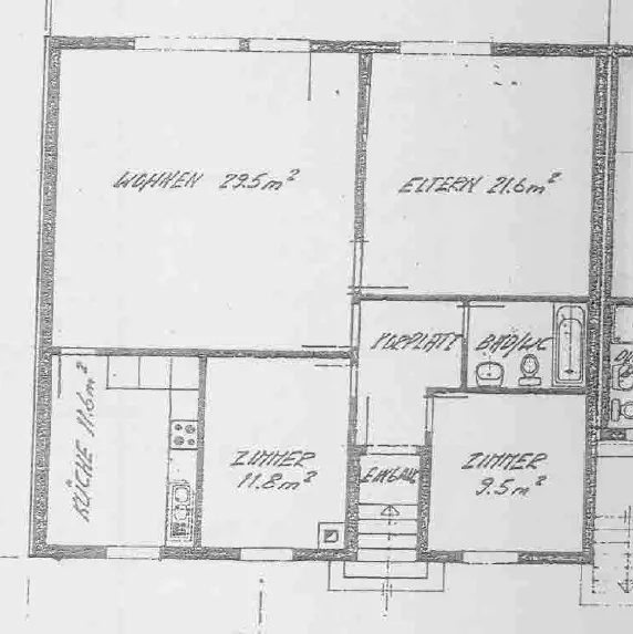 Einfamilienhaus mit Garten und Galerie