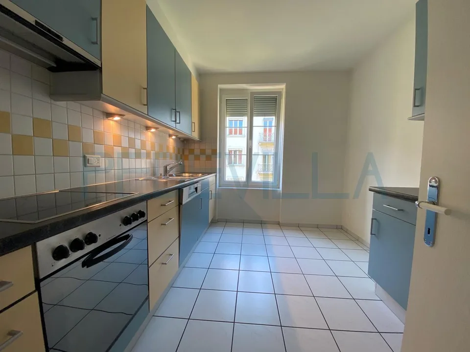 À louer - charmant appartement de 3 pièces au rez-de-chaussée