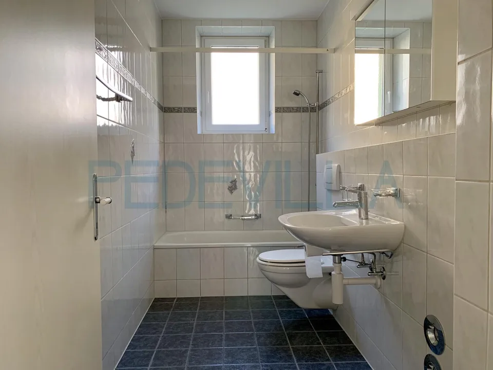 À louer - charmant appartement de 3 pièces au rez-de-chaussée
