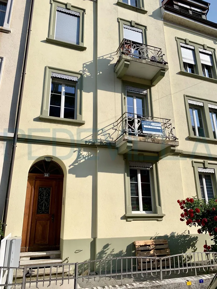 À louer - charmant appartement de 3 pièces au rez-de-chaussée