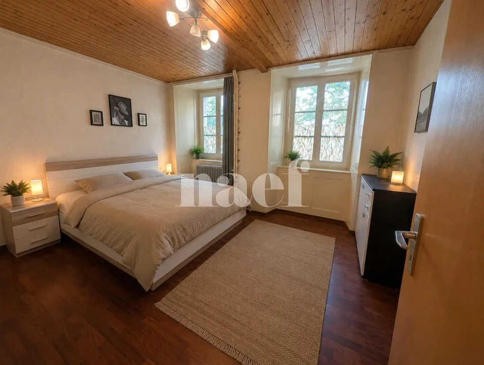 Beautiful 2.5-room apartment on the ground floor