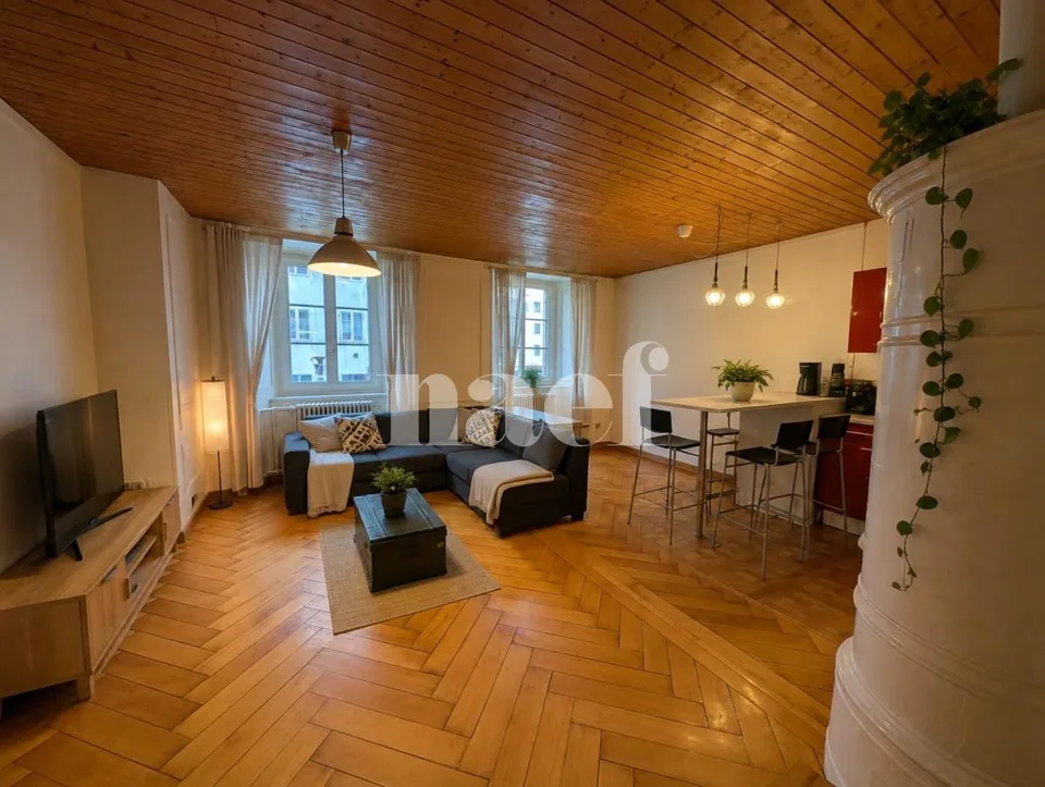 Beautiful 2.5-room apartment on the ground floor