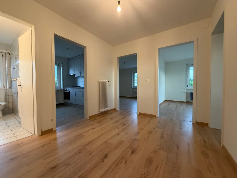 Renovierte 3.5-Zimmer-Wohnung in Zuchwil – sofort verfügbar!