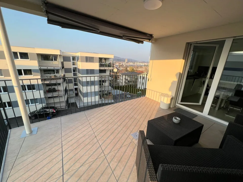 Modern 3.5-room apartment on the 2nd floor in Rothrist for rent