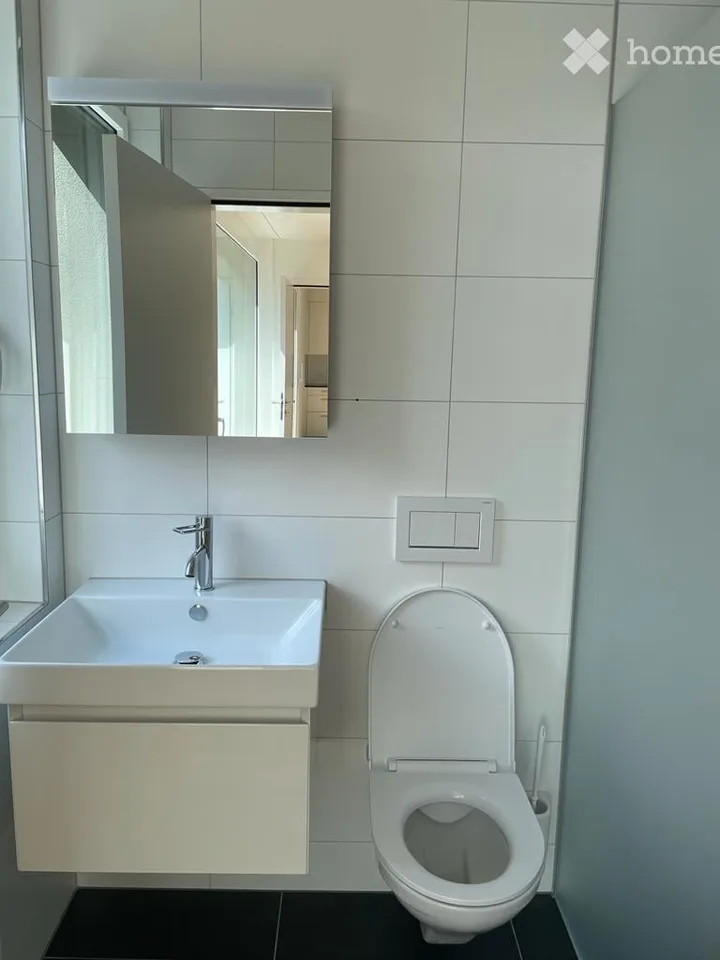 Modern 2-room apartment in a quiet location with a large balcony