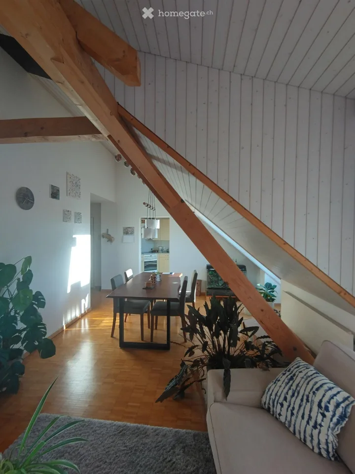 Dachwohnung in Tagelswangen an ruhiger Lage