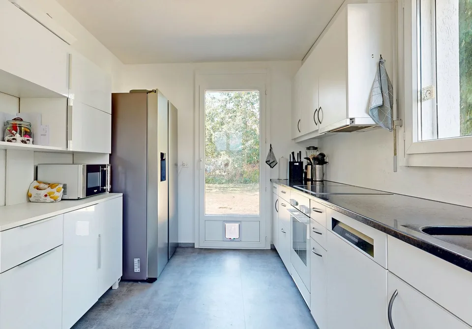 Molto spazio per sentirsi a casa e un giardino veramente grande per il benessere