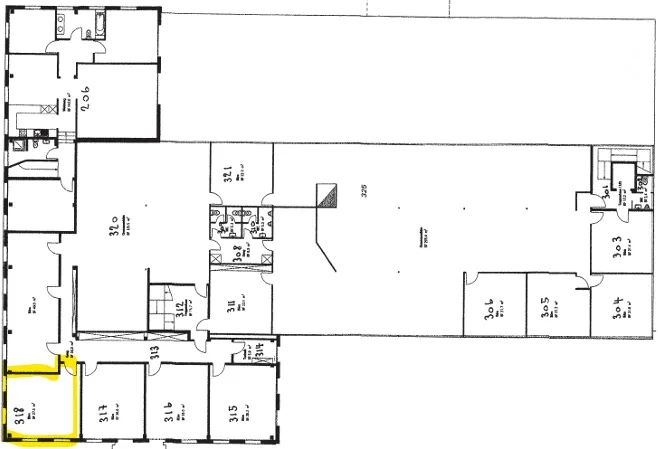 Eckbüro in Thundorf im Gewerbezentrum