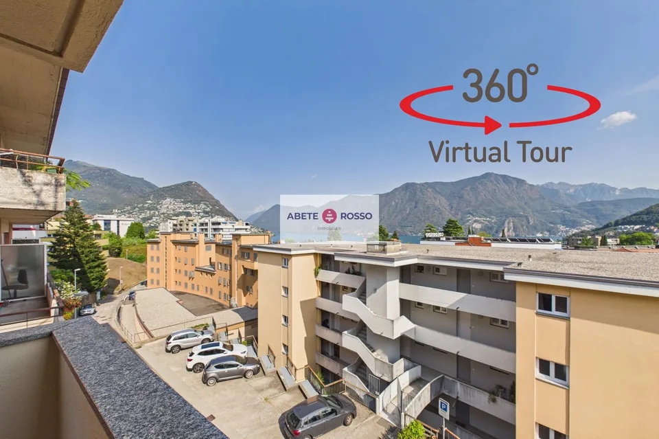 Appartamento 4 locali: rinnovato, vicino al centro cittadino, vista aperta sul lago.