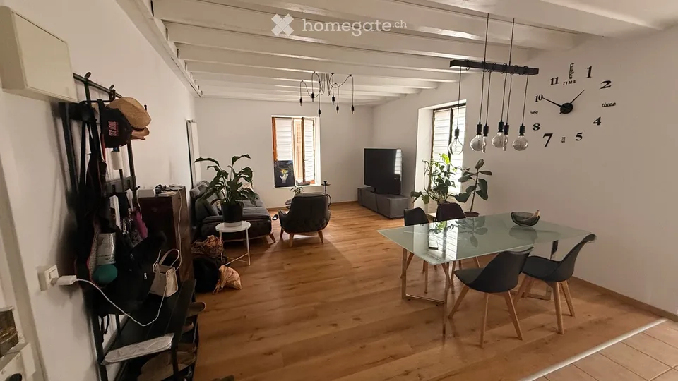 Bel appartement lumineux à Versoix  Vue sur le lac