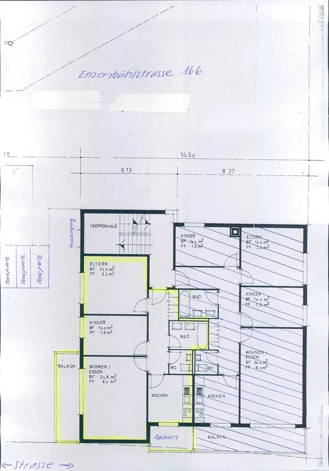 *Frisch renovierte 3-Zimmerwohnung mit zwei Balkonen*