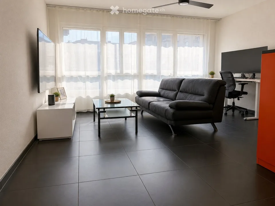 À louer  Appartement 2.5 pièces à Sion, proche de la gare