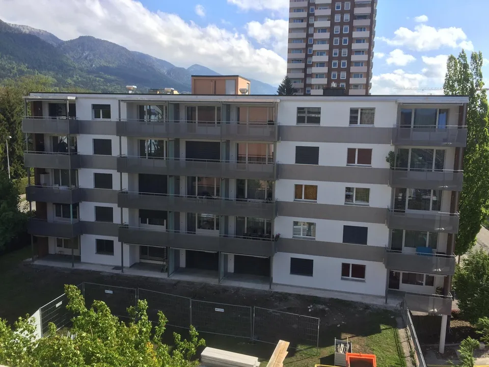 Zu vermieten nach Vereinbarung, 3-Zimmer-Wohnung mit gemütlichem Sitzplatz