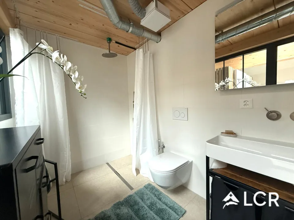 Schönes neues 4-Zimmer-Apartment mit Garten - Attalens
