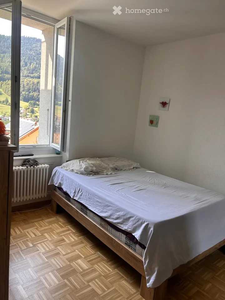 Magnifique appartement 3,5  à Vallorbe avec vue sur le Jura