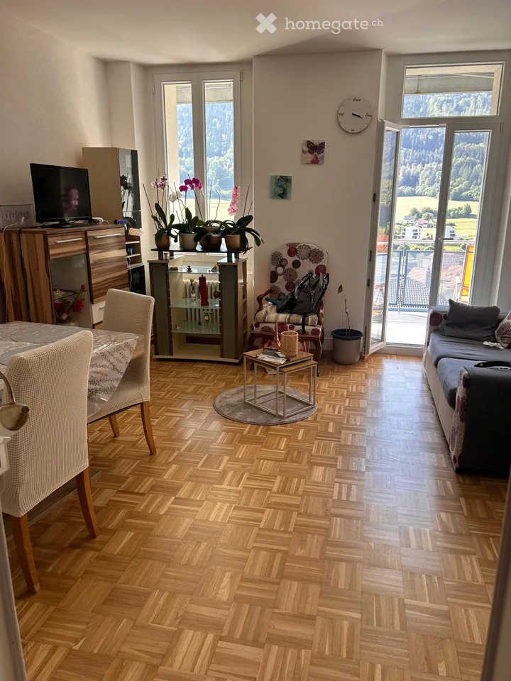 Magnifique appartement 3,5  à Vallorbe avec vue sur le Jura