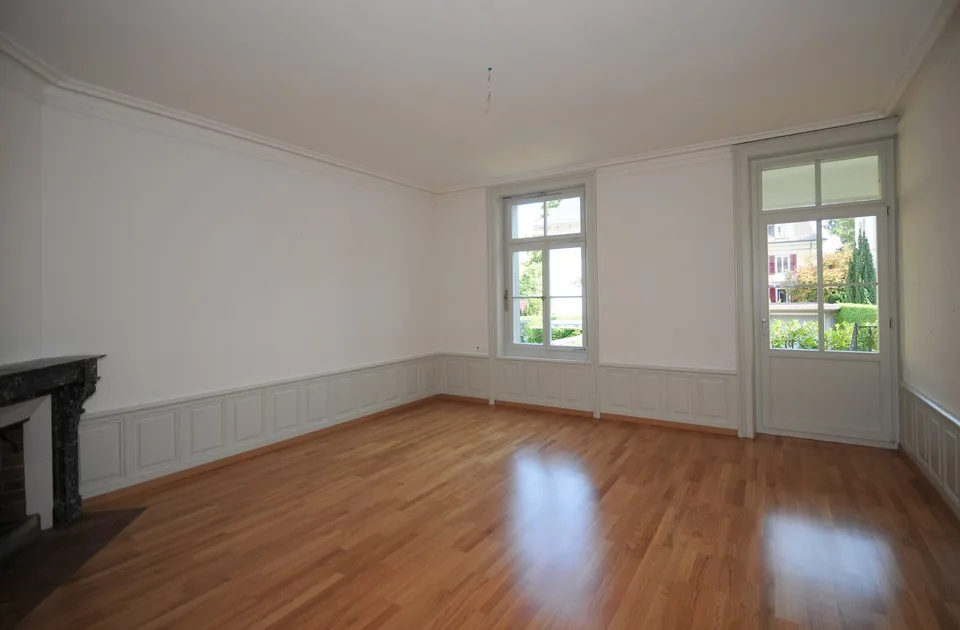 Charmante Wohnung mit schönem Garten