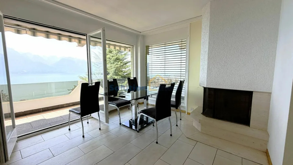 Prächtige Aussicht von der 3,5-Zimmer-Wohnung