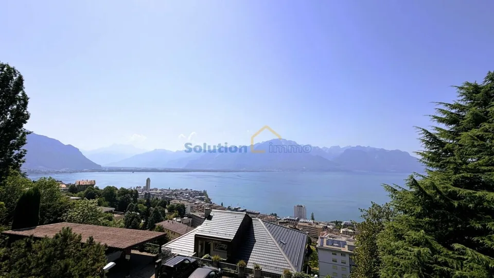 Magnifique vue depuis appartement de 3,5 pièces