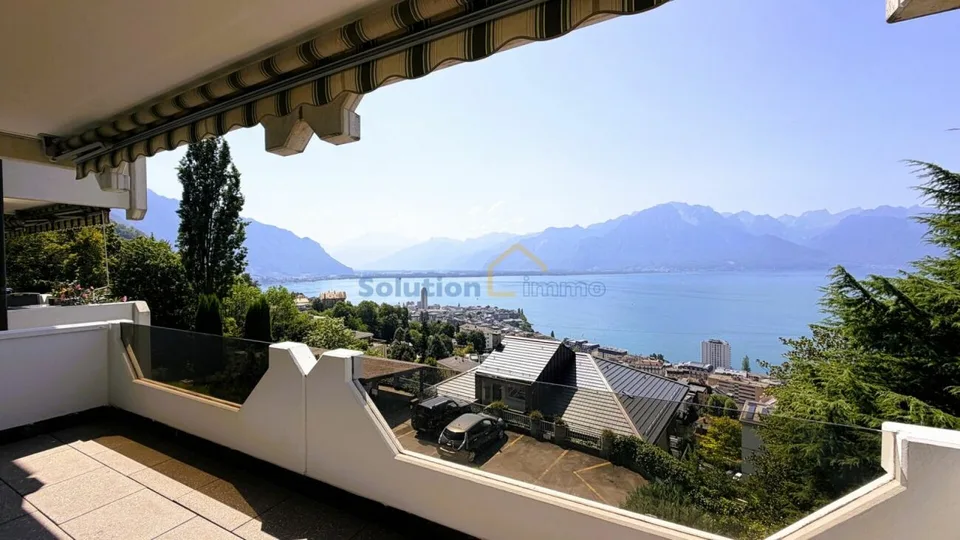 Prächtige Aussicht von der 3,5-Zimmer-Wohnung
