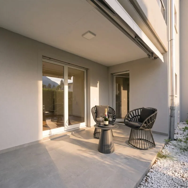 Ascona - appartamento raffinato con ampio giardino privato e camino