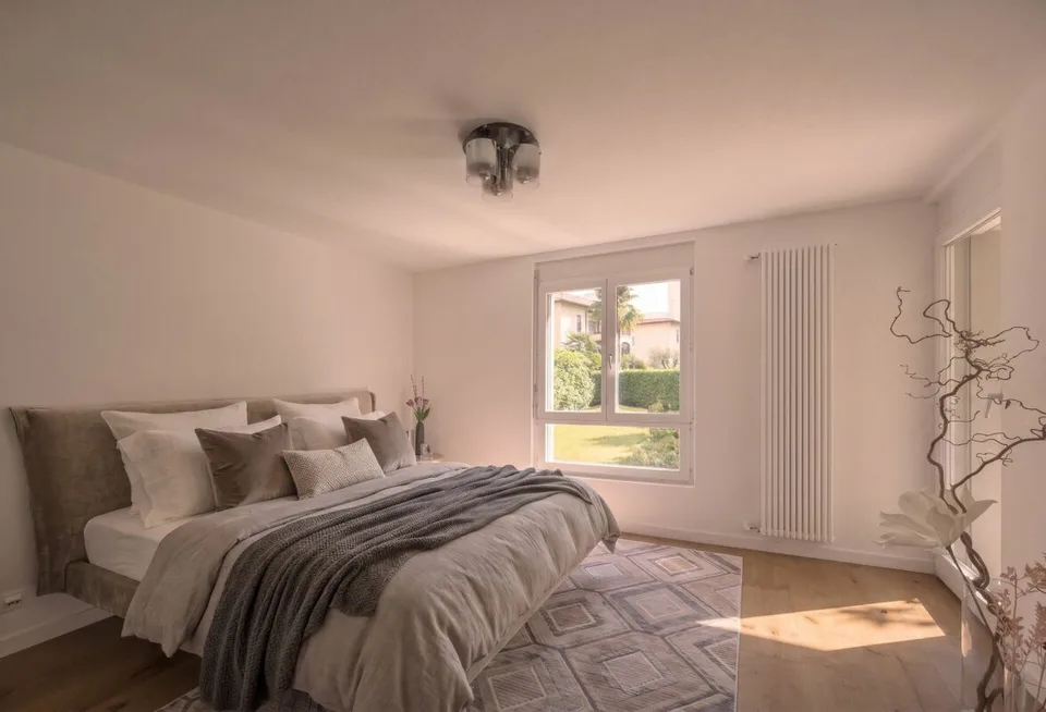 Ascona - appartamento raffinato con ampio giardino privato e camino