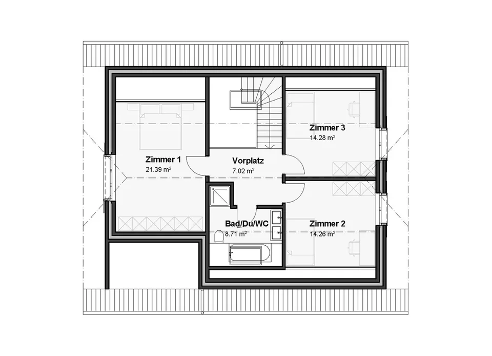 5.5-Zimmer-Einfamilienhaus, Neubau 2027, grosser Garten, Limpach