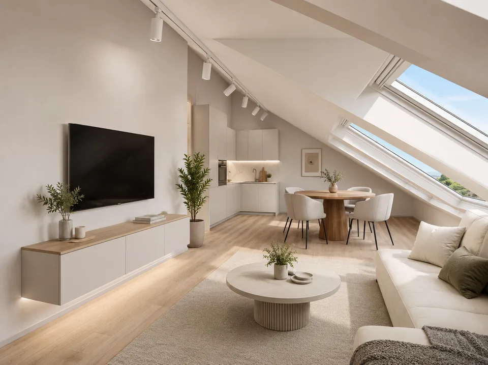 Superbe 3.5 pièces neuf en attique | Balcon | Finitions au choix