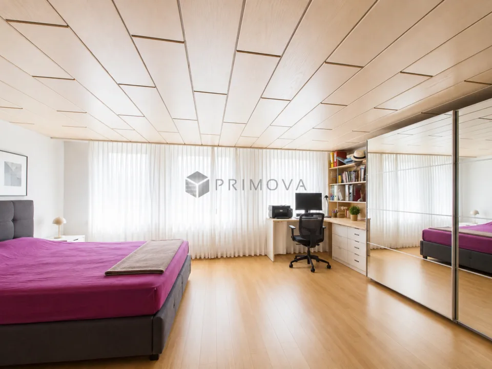 Maison de rang de 5,5 pièces conviviale pour les familles avec beaucoup d'espace et extérieur ensoleillé
