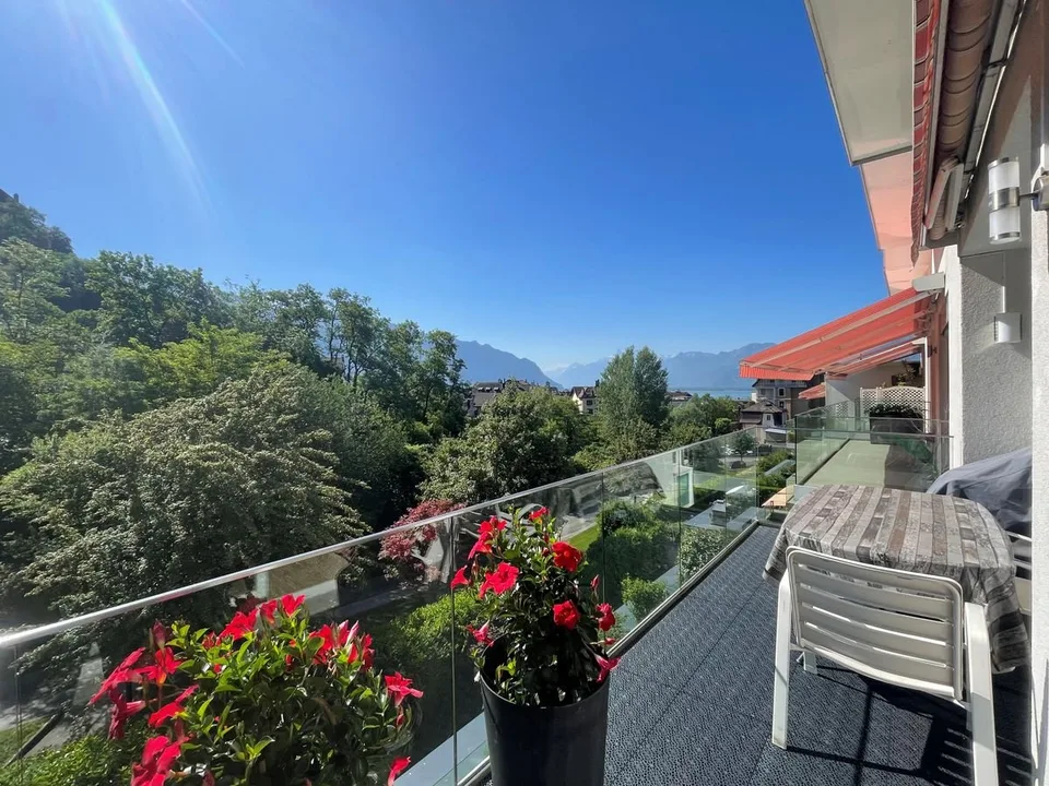 Für Investoren: 5,5-Zimmer-Wohnung in einem sehr ruhigen Viertel mit schönem Blick