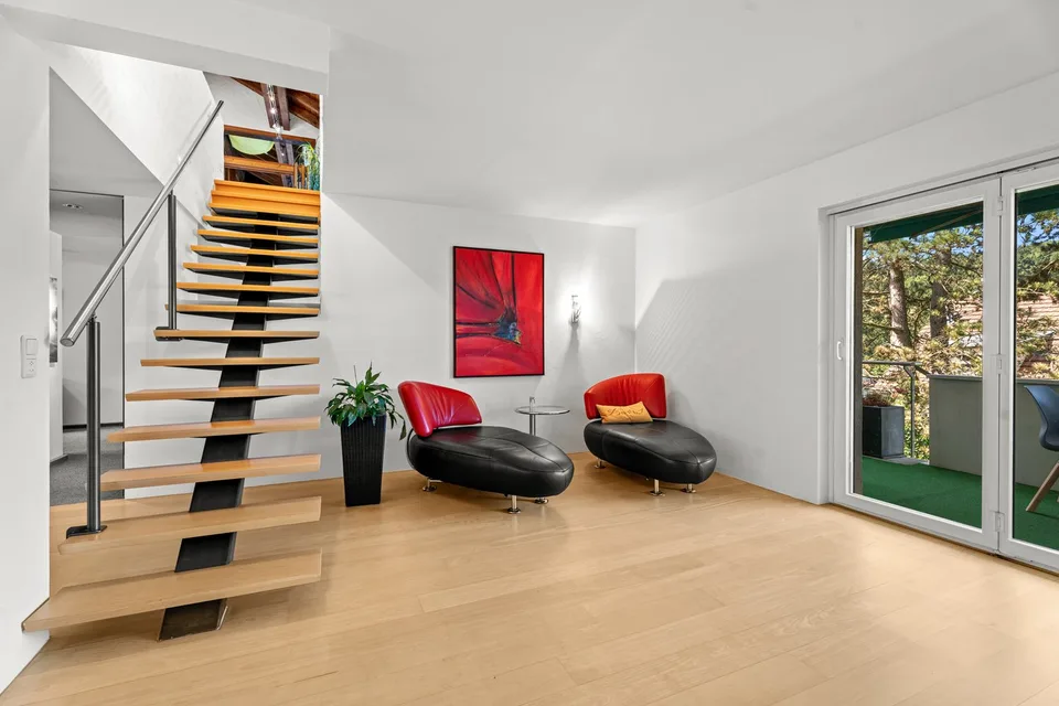 Tout sauf ordinaire ! 5,5 pièces maisonnette appartement de rêve