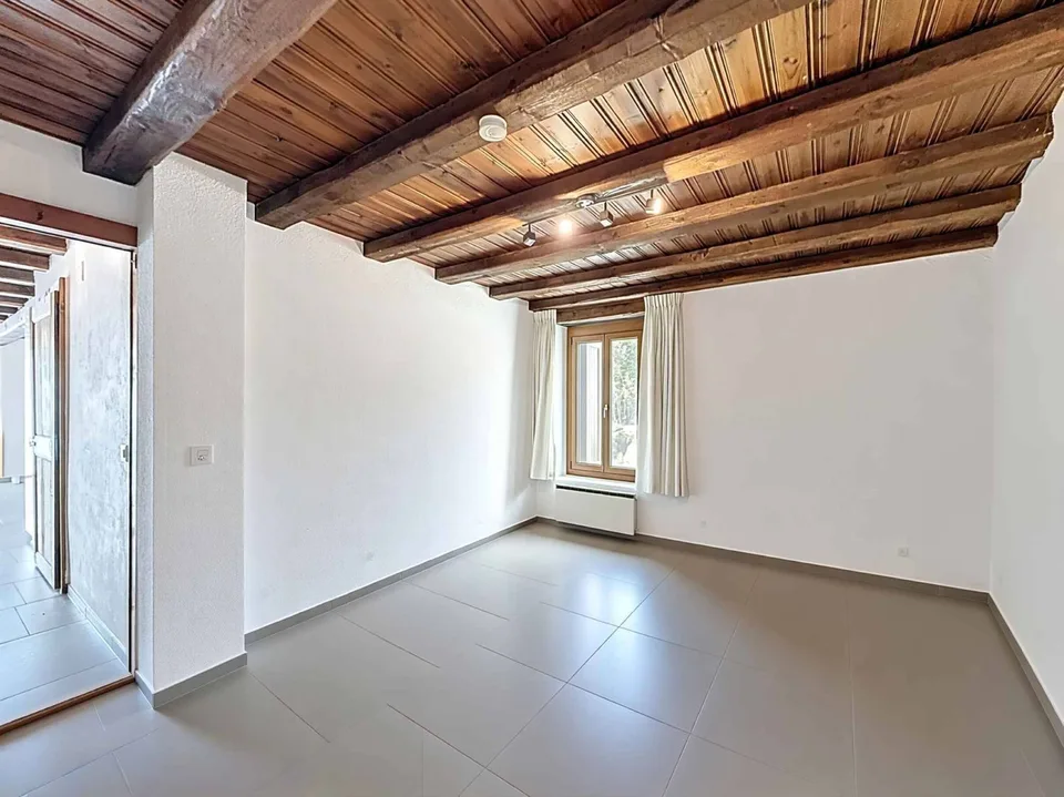 Beautiful village house renovated with charm, volumes and view of the Alps