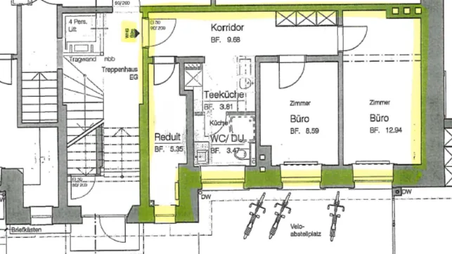 Büro zur Vermietung - zentrale Lage in Zürich