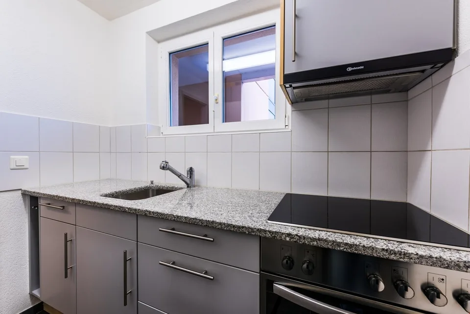 Small but fine! 1-room apartment with large balcony