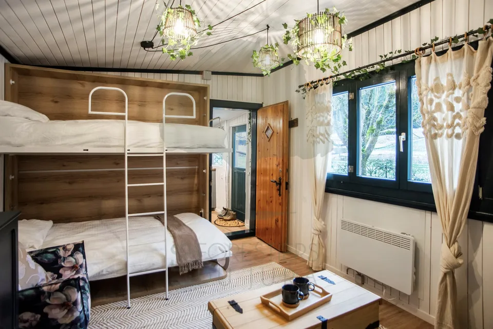 Un vero rifugio sulle rive del Doubs, chalet ristrutturato con bagno nordico