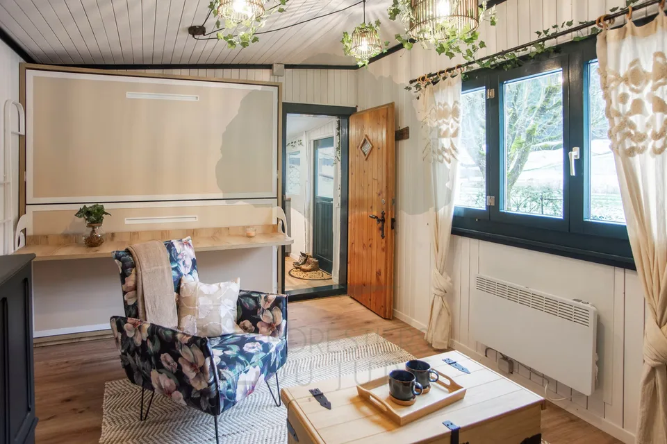 Un vero rifugio sulle rive del Doubs, chalet ristrutturato con bagno nordico
