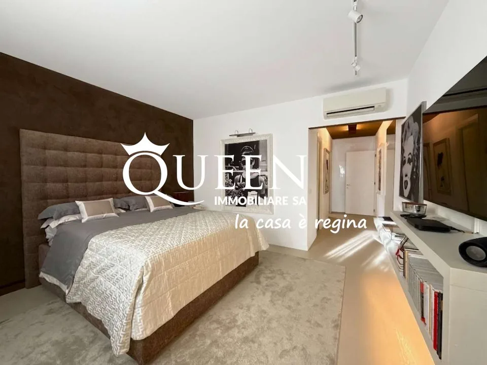 Lugano-Viganello: élégant appartement 5.5 pièces avec terrasse et jardin