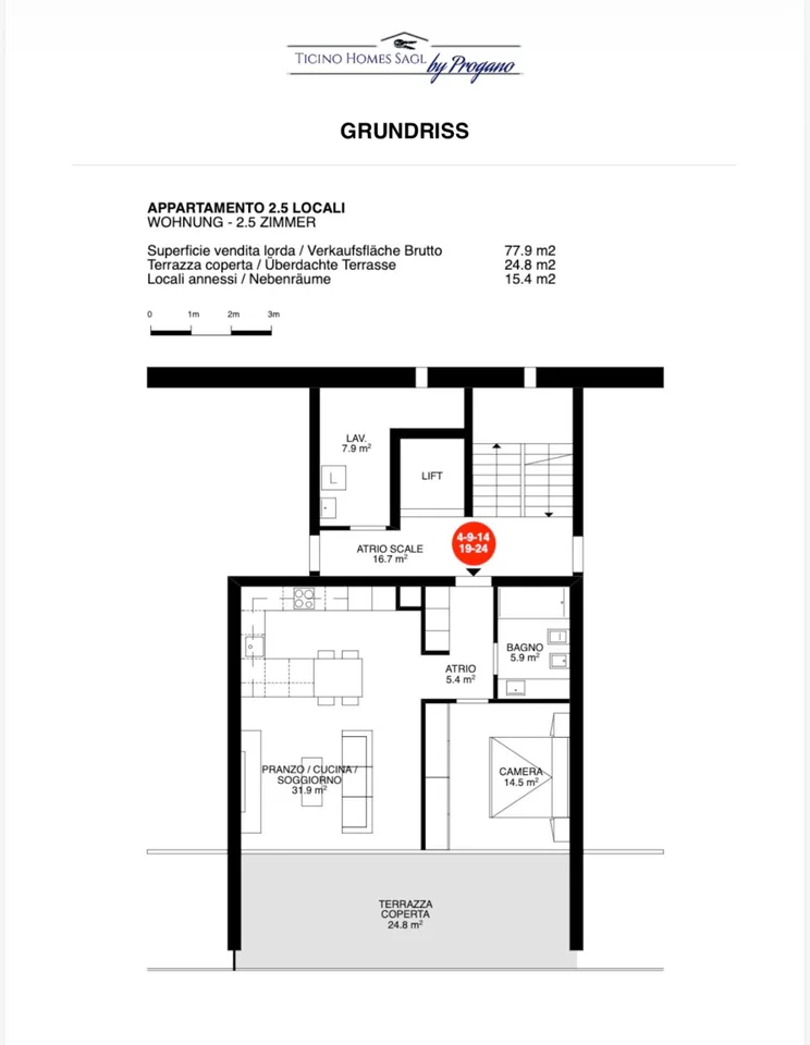 High-quality living in a prime location with an additional office