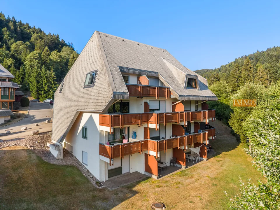 IMMORath.de - 2-Zimmer-Wohnung in Todtmoos mit TG-Stellplatz