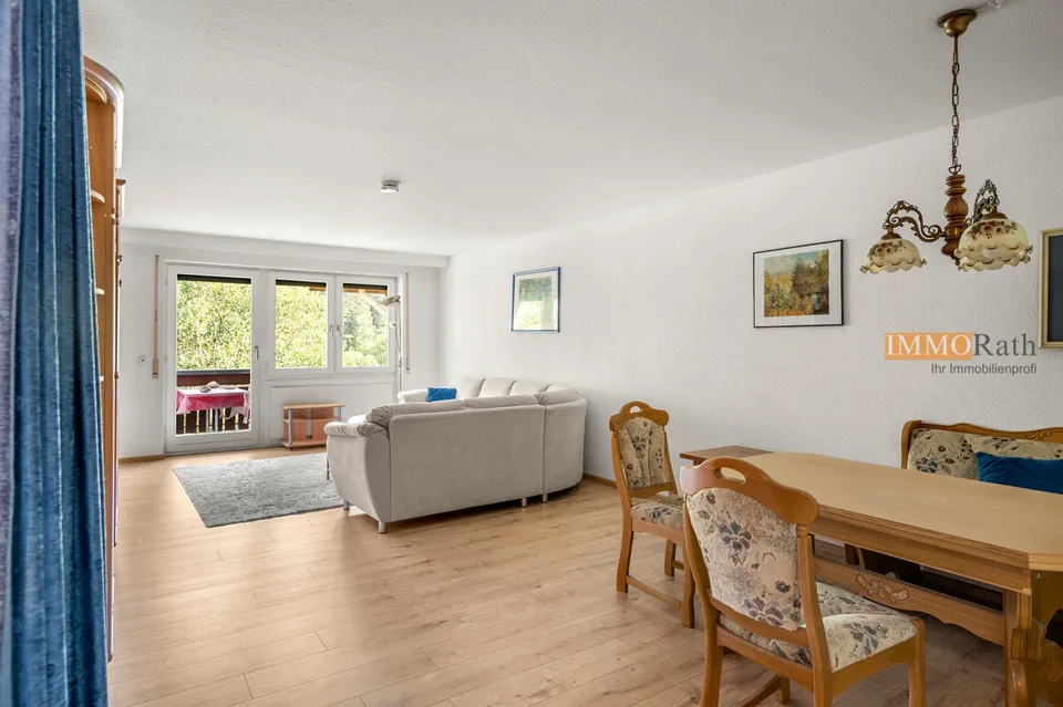 IMMORath.de - 2-Zimmer-Wohnung in Todtmoos mit TG-Stellplatz