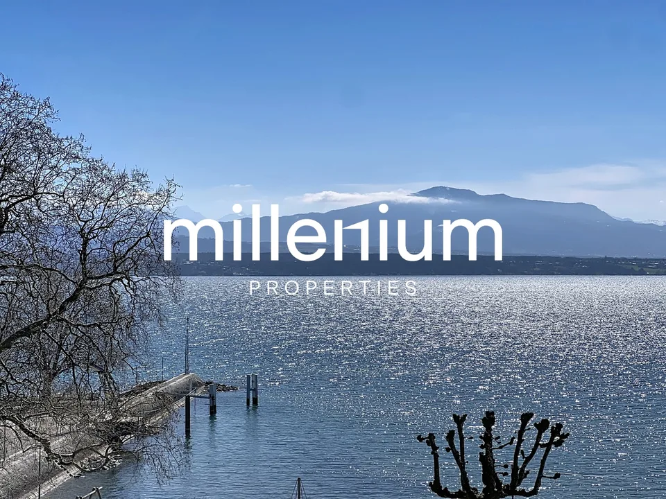 Magnifique duplex avec vue imprenable sur le lac à Nyon