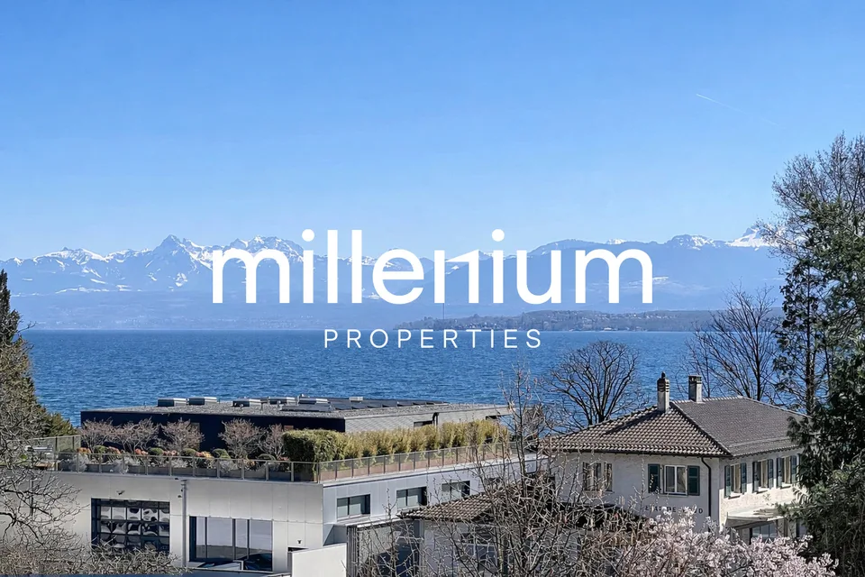 Magnifique duplex avec vue imprenable sur le lac à Nyon
