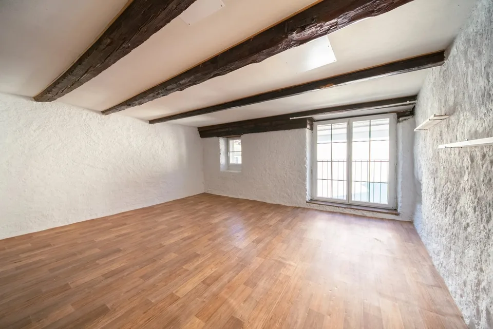 Im Herzen von Lutry, ein typisches Haus mit Garten