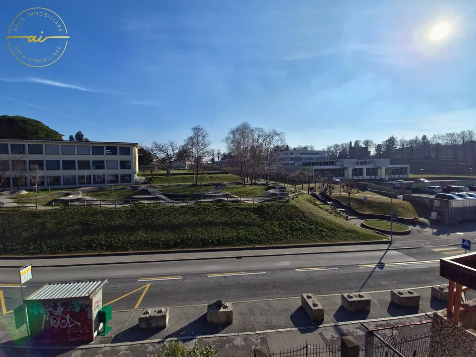 APPARTAMENTO DI 4 LOCALI CON AMPIA TERRAZZA COPERTA A MENDRISIO A REDDITO