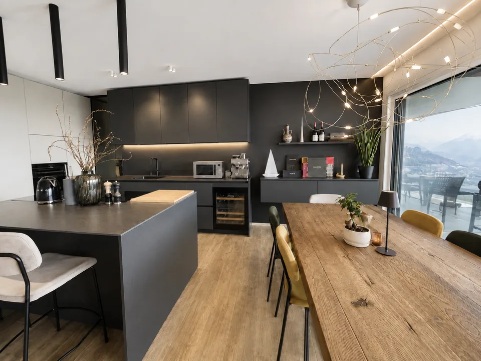 Vivere sopra Lugano - esclusivo appartamento di design con terrazza panoramica