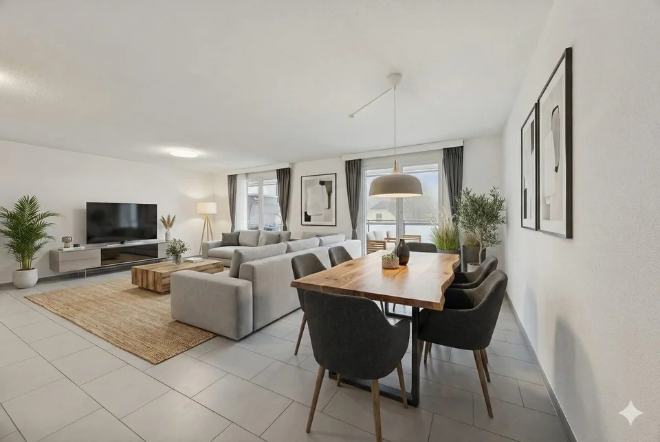 3.5-Zimmer-Attikawohnung mit 75m² Privater Dachterrasse