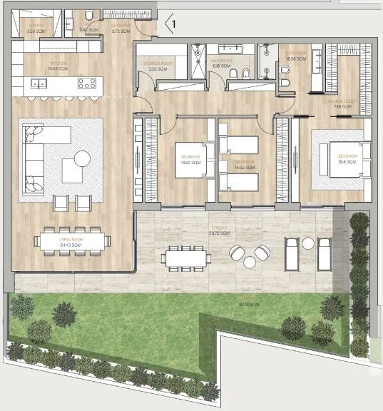 Schönes 4.5-Zimmer-Lake-Wohnung in Bissone
