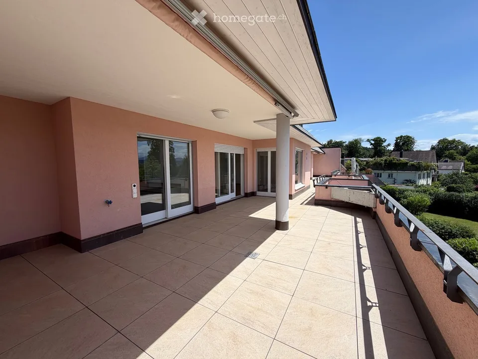 Wide and lake view